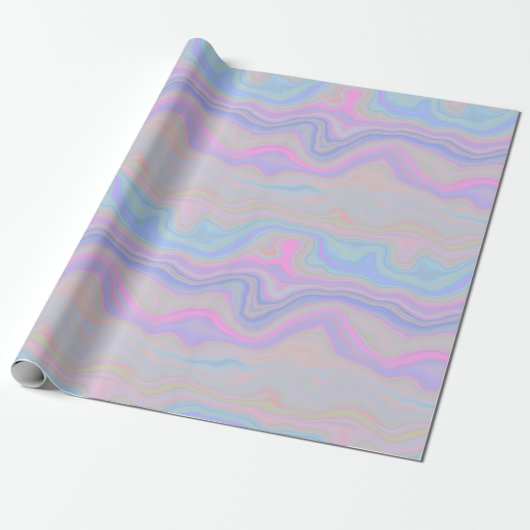 Abstrakt Agate Gift Wrap Geschenkpapier (Ungerollt)