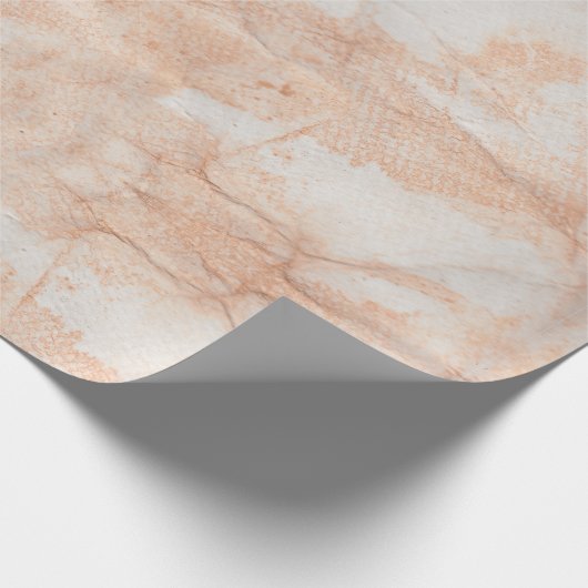 Abstrakt Agate Pink Marble Swirl Geschenkpapier (Ecke)