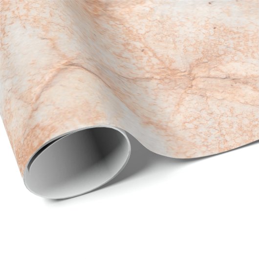 Abstrakt Agate Pink Marble Swirl Geschenkpapier (Rolleneckpunkt)