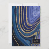 Abstrakt Agate Probe Dinner Mitternacht ID827 (Rückseite)