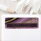 Abstrakt Agate Wedding V1 Mauve ID827 (Insitu)