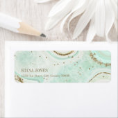 Abstrakt Agate Wedding V2 Mint ID827 (Insitu)