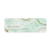 Abstrakt Agate Wedding V2 Mint ID827 (Vorne)