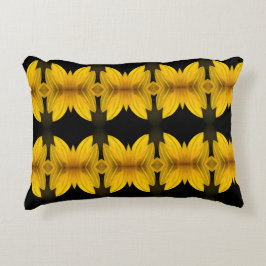 Abstrakt akzentuierter Kissen