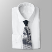 Abstrakt Alaskan Dust Necktie Krawatte (Gebunden)