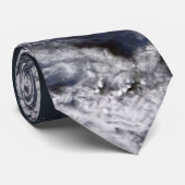 Abstrakt Alaskan Dust Necktie Krawatte (Gerollt)