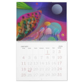 Abstrakt alle neue Digital-Kunst durch Julie Kalender (Jan 2026)