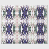 Abstrakt Aloe Vera Foto Wrapping Paper Geschenkpapier (Flach)