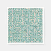 Abstrakt am Strand von Agiba Serviette (Vorderseite)