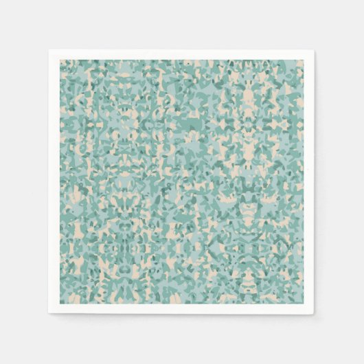 Abstrakt am Strand von Agiba Serviette (Vorderseite)