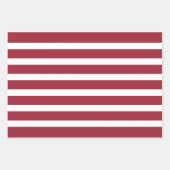 Abstrakt America Flag Red White Blue Stars Streife Geschenkpapier Set (Vorderseite 3)
