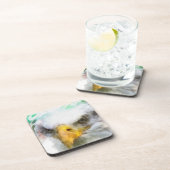 Abstrakt American Bald Eagle Getränkeuntersetzer (Rechte Seite)