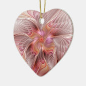 Abstrakt Angel Colorful Fantasy Fraktal Kunst, Dic Keramik Ornament (Links)