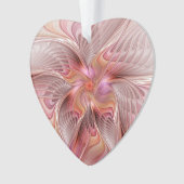 Abstrakt Angel Colorful Fantasy Fraktal Kunst, Dic Ornament (Vorderseite)