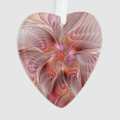 Abstrakt Angel Colorful Fantasy Fraktal Kunst, Dic Ornament (Vorderseite)