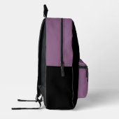 Abstrakt Angel Wings Mandala Fraktal Monogram Bedruckter Rucksack (Links)