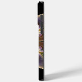 Abstrakt Angel Wings Mandala Fraktal Monogram Case-Mate iPhone Hülle (Rückseite / Links)