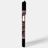 Abstrakt Angel Wings Mandala Fraktal Monogram Case-Mate iPhone Hülle (Rückseite / Rechts)