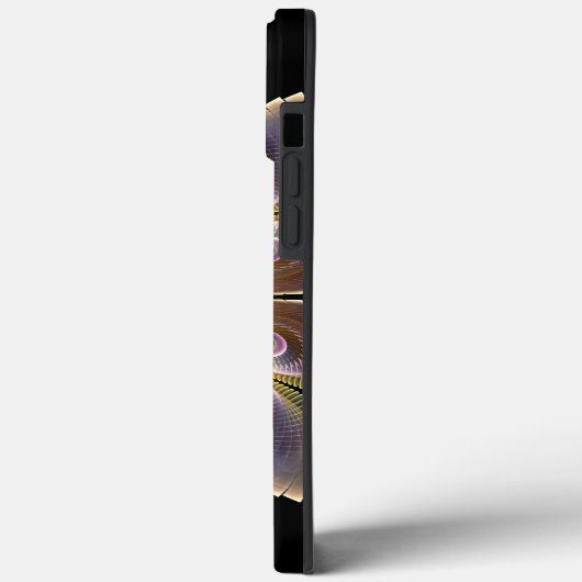 Abstrakt Angel Wings Mandala Fraktal Monogram Case-Mate iPhone Hülle (Rückseite / Links)