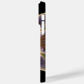 Abstrakt Angel Wings Mandala Fraktal Monogram Case-Mate iPhone Hülle (Rückseite / Links)