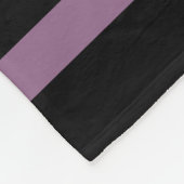 Abstrakt Angel Wings Mandala Fraktal Monogram Fleecedecke (Ecke)