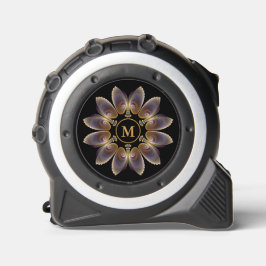 Abstrakt Angel Wings Mandala Fraktal Monogram Maßband