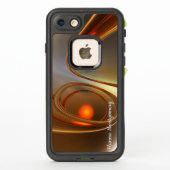 Abstrakt angesagtes und elegantes 3D-Design (Rückseite)