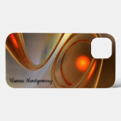 Abstrakt angesagtes und elegantes 3D-Design Case-Mate iPhone Hülle (Rückseite (Horizontal))