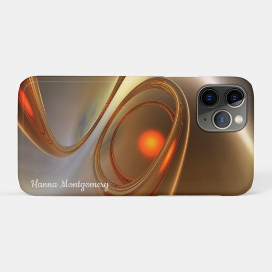 Abstrakt angesagtes und elegantes 3D-Design Case-Mate iPhone Hülle (Rückseite (Horizontal))