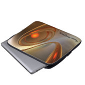 Abstrakt angesagtes und elegantes 3D-Design Laptopschutzhülle (Vorne Knopf)