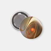 Abstrakt angesagtes und elegantes 3D-Design Magnet (Vorderseite/Rückseite)