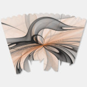 Abstrakt Anthracite Grau Siena Modernes Fraktal Ku Geschenkschachtel (Ungeklappt)