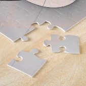 Abstrakt Anthracite Gray Sienna Form Fraktal Name Puzzle (Seite)