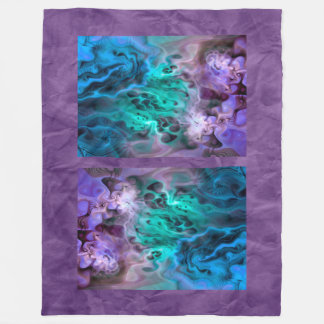 Abstrakt Apophysis Fraktal I + Ihre Idee Fleecedecke