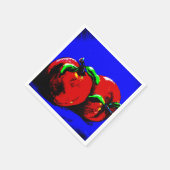 Abstrakt Apple Napkins Serviette (Ecke)