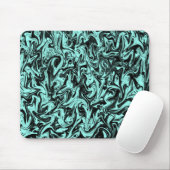 Abstrakt Aqua Mousepad (Mit Mouse)