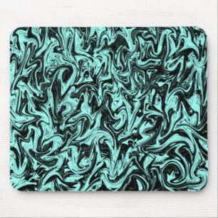 Abstrakt Aqua Mousepad