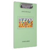 Abstrakt, Aquarellfarbe Phantastisch Break Dance R Klemmbrett (Rechts)