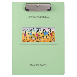 Abstrakt, Aquarellfarbe Phantastisch Break Dance R Klemmbrett