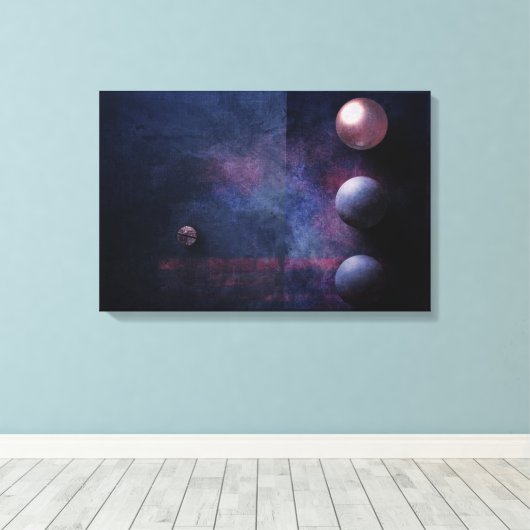 Abstrakt Art. 005 Leinwanddruck (Insitu (Holzboden))