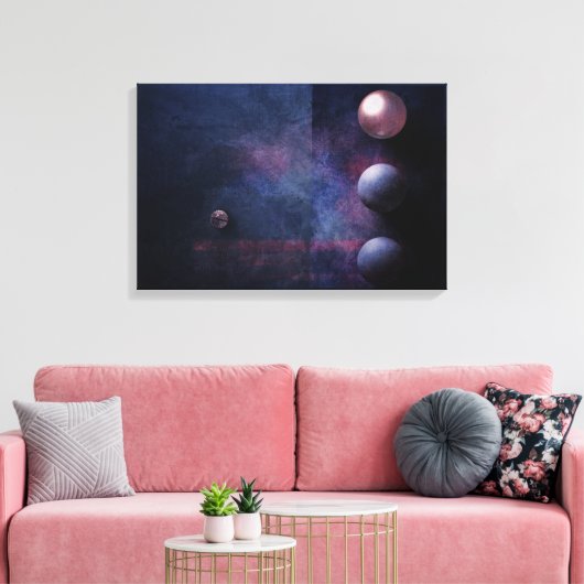 Abstrakt Art. 005 Leinwanddruck (Insitu (Wohnzimmer))