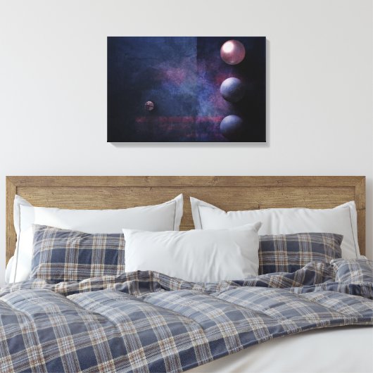 Abstrakt Art. 005 Leinwanddruck (Insitu (Schlafzimmer))