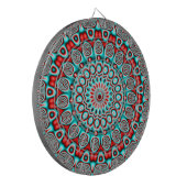 Abstrakt Art 100 Dart Board Dartscheibe (Vorderseite Links)