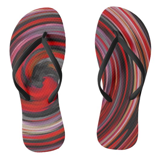 Abstrakt Art #10 Badesandalen (Fußbett)