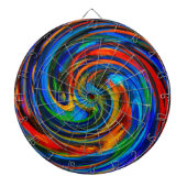 Abstrakt Art #10 Dartscheibe (vorne)