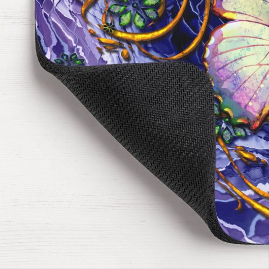 Abstrakt Art. 115 & Butterfly Option Mousepad (Ecke)