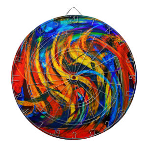 Abstrakt Art. 11 Dartscheibe