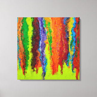 Abstrakt Art. 122 überzogene Canvas Leinwanddruck