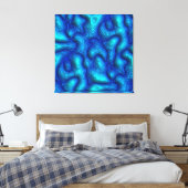 Abstrakt Art. 127 Leinwanddruck (Insitu (Schlafzimmer))