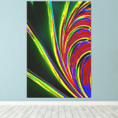Abstrakt Art. 131 Leinwanddruck (Insitu (Holzboden))